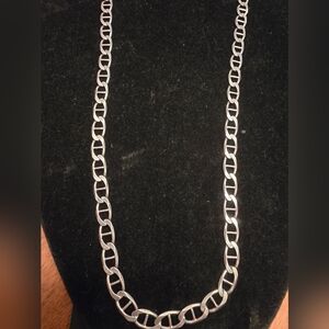 Sterling Silver 20" Mariner Link Chain 24g